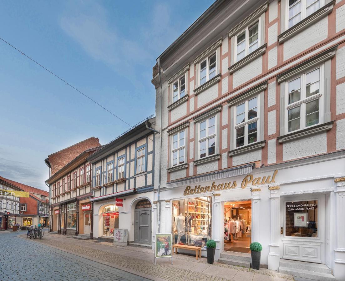 Ferienwohnung Zum Marktplatz Wernigerode Dış mekan fotoğraf