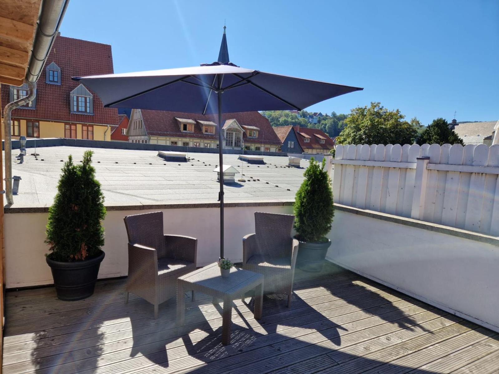 Ferienwohnung Zum Marktplatz Wernigerode Dış mekan fotoğraf
